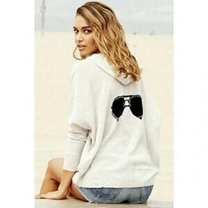 $395 360Cashmere Sweater Dolman Sleeve Luxury Pullover Sunglasses Designer S